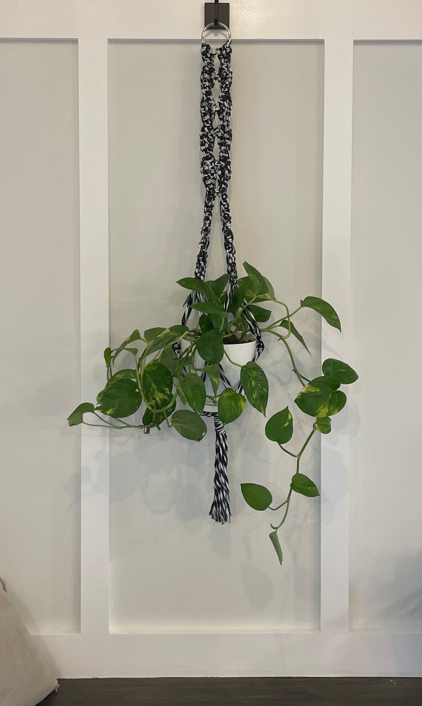 PLANT HANGER: Black & White