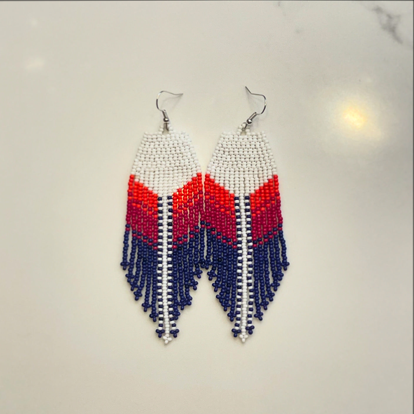 SEED BEAD EARRINGS: Penty