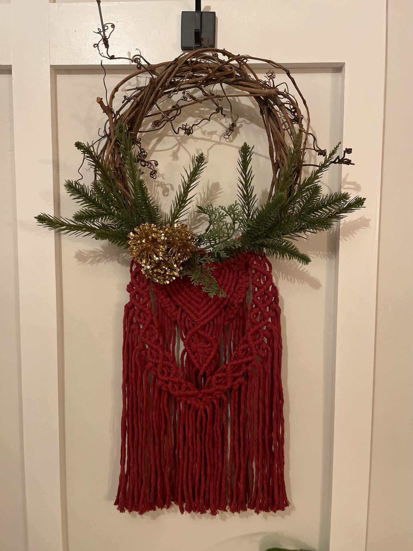 WREATH: Holiday Red