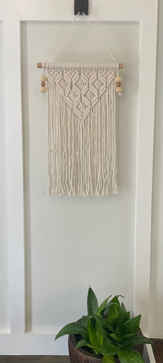 WALL HANGING: Ivory